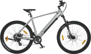 iCycle Denali E-MTB 27,5 Zoll Silber – Seitenansicht rechts
