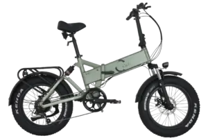 iCycle Leo E-Bike mintgrün Seitenansicht rechts voll
